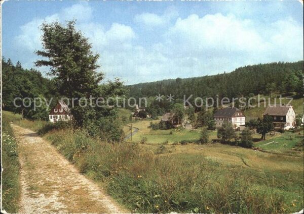 Rehefeld-Zaunhaus Teilansicht Erholungsort