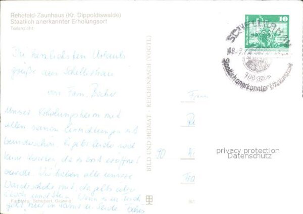 Rehefeld-Zaunhaus Teilansicht Erholungsort – Bild 2