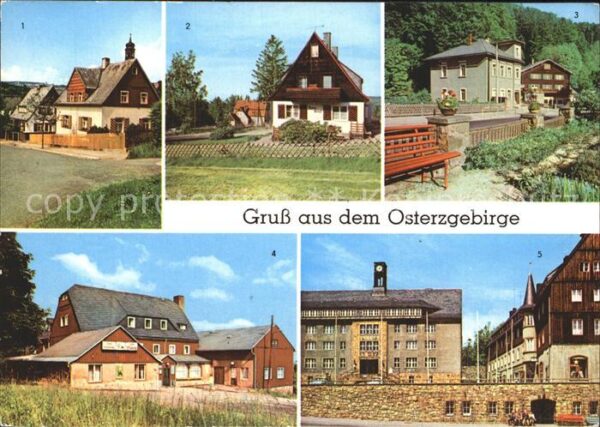 Altenberg Erzgebirge Bergstraße Bärenburg Kipsdorf