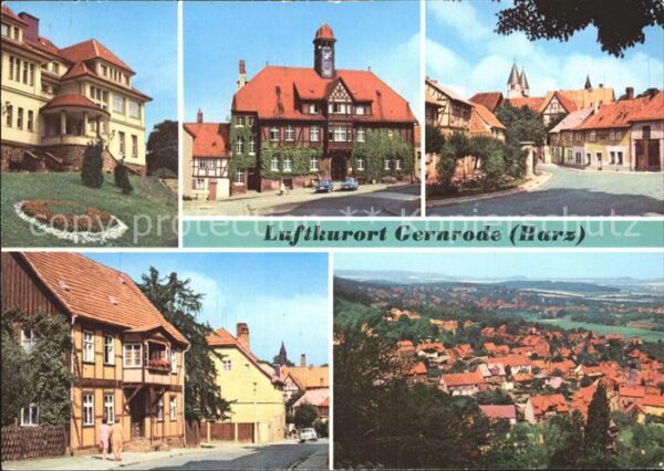 Gernrode Harz Luftkurort FDGB Erholungsheim Stubenber