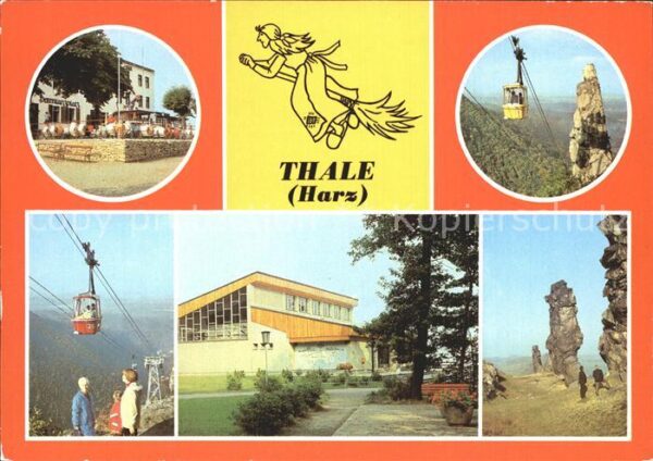 Thale Harz Hexentanzplatz Personenschwebebahn Teuf