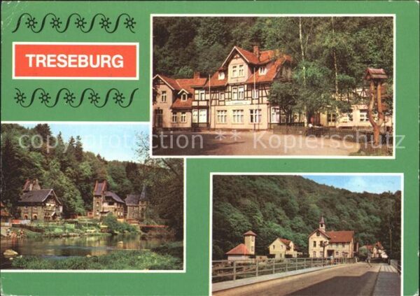 Treseburg Harz FDGB Erholungsheim Luppbode Halde Gemei