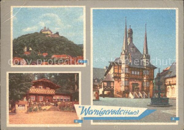 Wernigerode Harz Schloss Feudalmuseum HO Gaststätte Chri