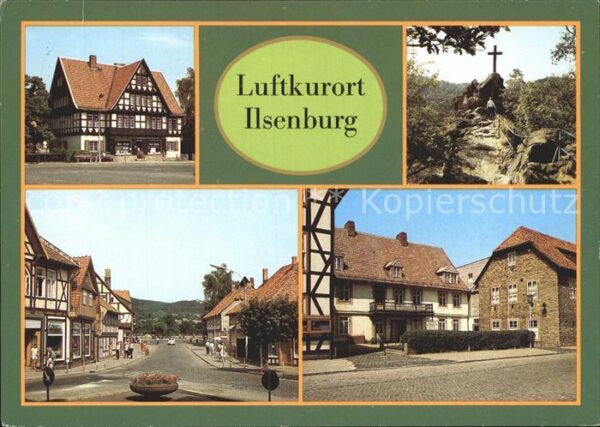 Ilsenburg Harz Luftkurort Hirsch Apotheke Ilsestein Hü