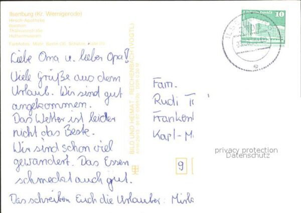 Ilsenburg Harz Luftkurort Hirsch Apotheke Ilsestein Hü – Bild 2