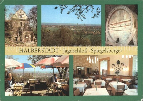 Halberstadt Jagdschloss Spiegelsberge Freiterrasse