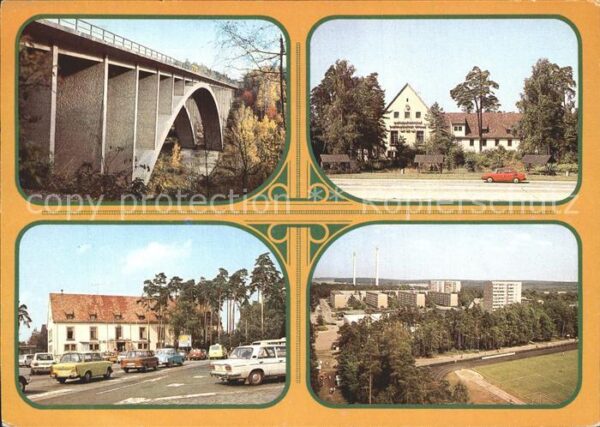 Stadtroda Hermsdorfer Kreuz Teufelstalbrücke Mitr