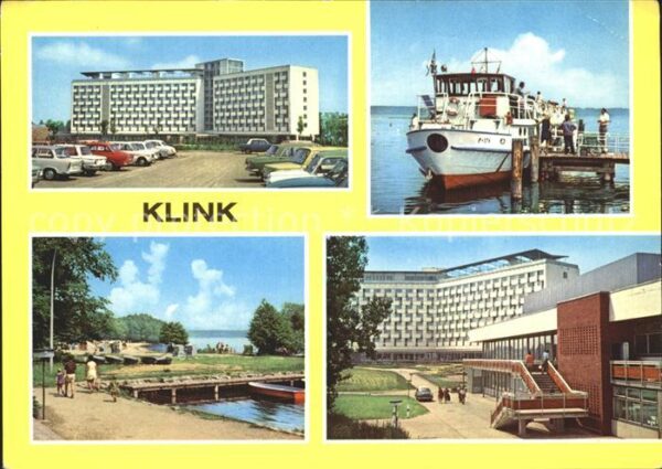 Klink Waren FDGB Ferienobjekt MS Fontane Müritzhafe