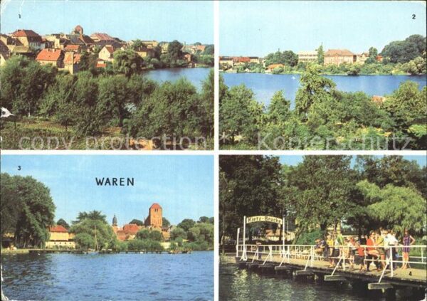 Waren Klink Tiefwarensee Kietzbrücke