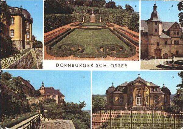 Dornburg Saale Rokokoschloss Park Renaissanceschloss A