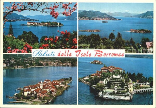 Isole Borromee Lago Maggiore See Ortsansichten