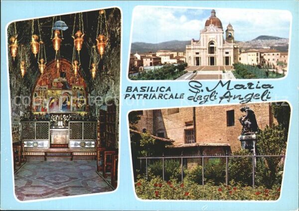 Assisi Umbria Basilica Patriarcale San Maria degli An