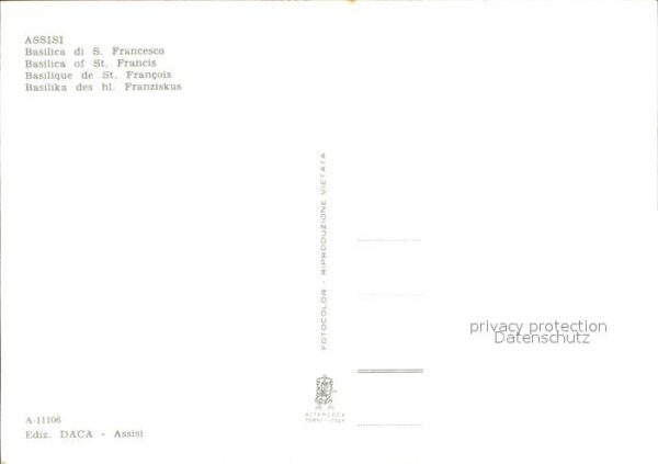 Assisi Umbria Basilika heiliger Franziskus – Bild 2