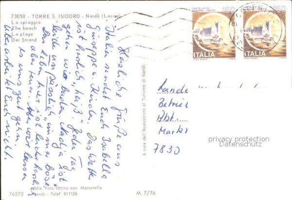 Apulien Nardo Torre San Isidoro Strand – Bild 2