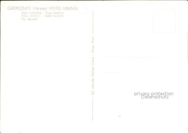 Varese Cadrezzate Hotel Urania – Bild 2
