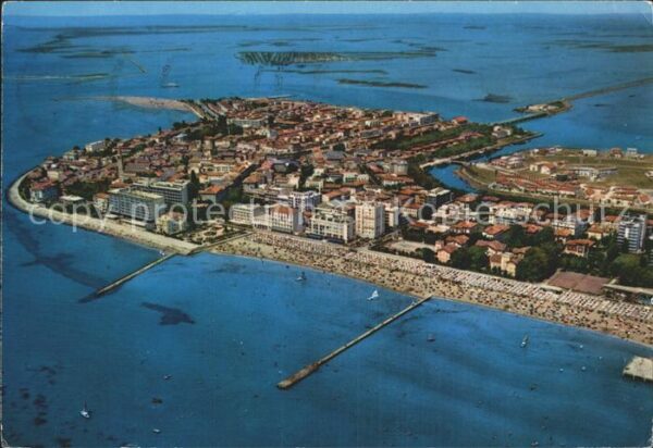Grado Gorizia Ortsansicht Luftaufnahme