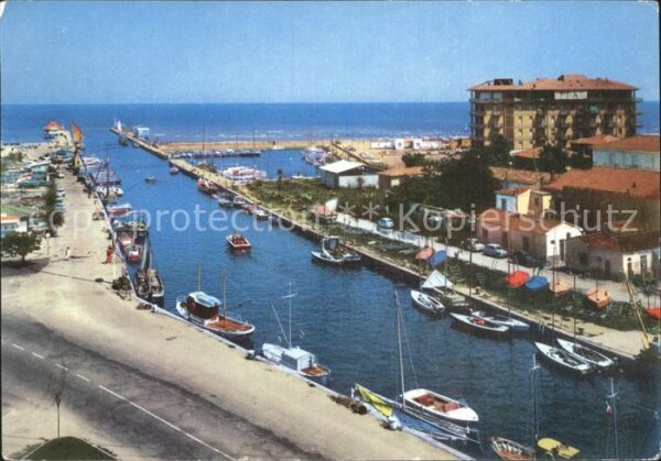 Milano Marittima Cervia Hafen Kanal