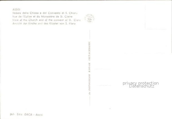 Assisi Umbria Kloster Kirche – Bild 2