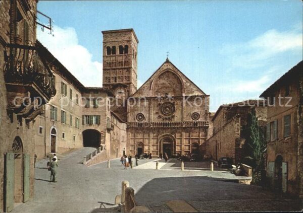 Assisi Umbria Domkirche Sankt Rufinus