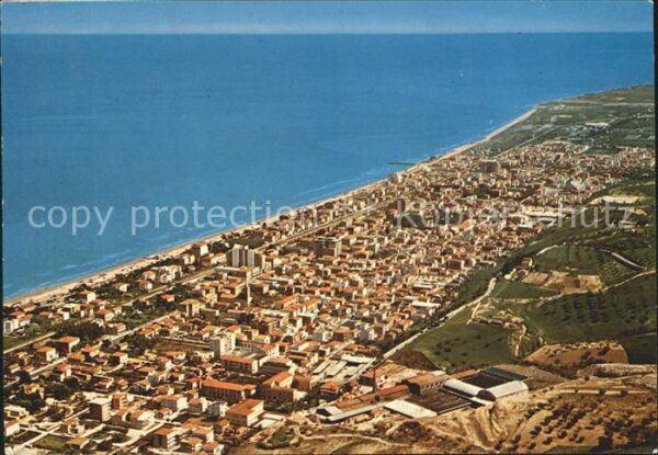 Roseto degli Abruzzi Luftaufnahme