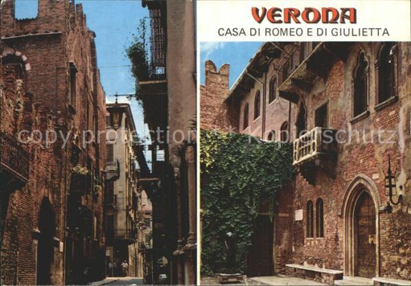 Verona Veneto Romeo Julia Balkon