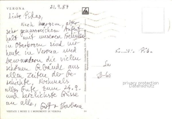 Verona Veneto Romeo Julia Balkon – Bild 2