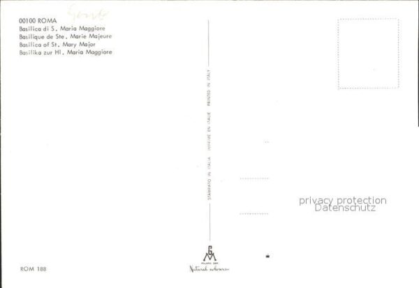 Roma Rom Basilika Heilige Maria Maggiore – Bild 2