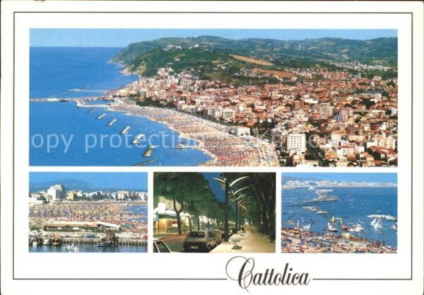 Cattolica Rimini Riviera Adriatica Strand