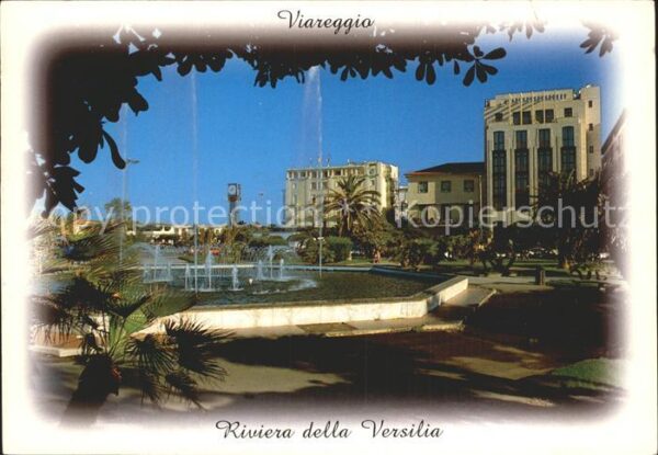 Viareggio Riviera della Versilia Piazza Mazzini