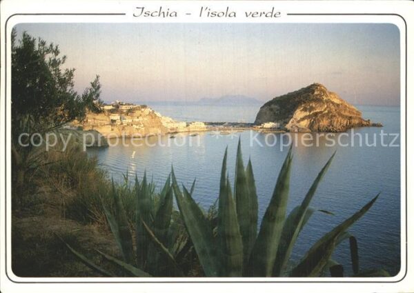Ischia Isola Verde Sant Angelo Sonnenuntergang