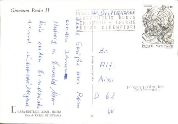 Roma Rom Giovanno Paolo II Petersdom Vatikan – Bild 2