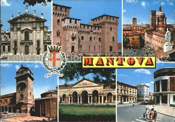 Mantova Burg Basilika Palazzo Te
