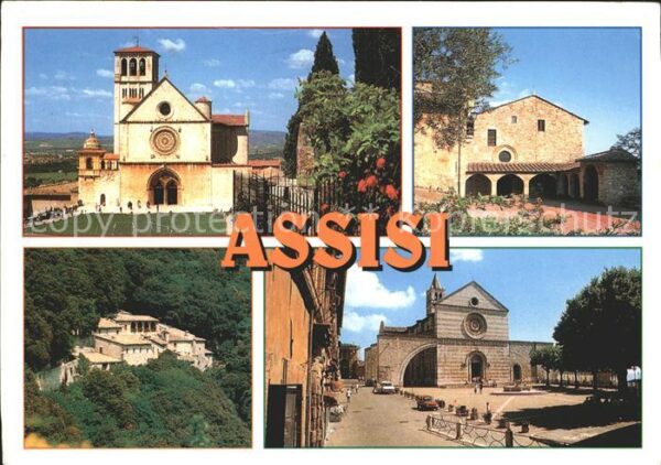 Assisi Umbria Basilika San Francesco Kirche Santa Chi