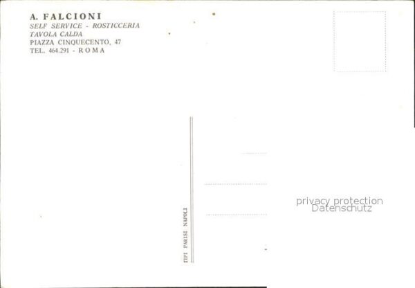 Roma Rom Selfservice Falcioni Rosticceria – Bild 2