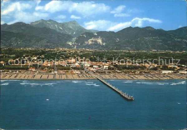 Forte dei Marmi Panorama Luftaufnahme