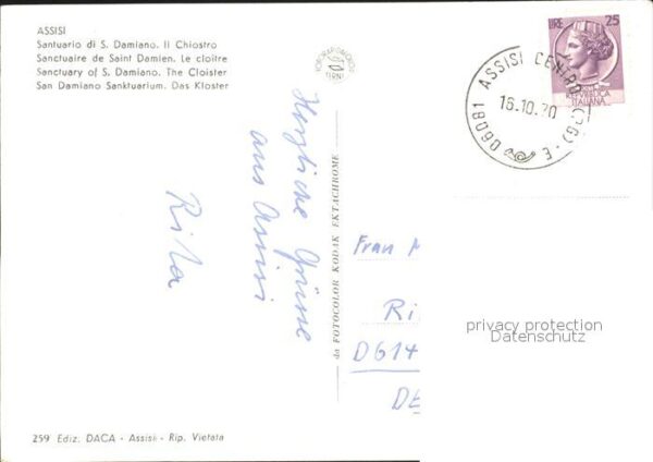 Assisi Umbria Kloster – Bild 2