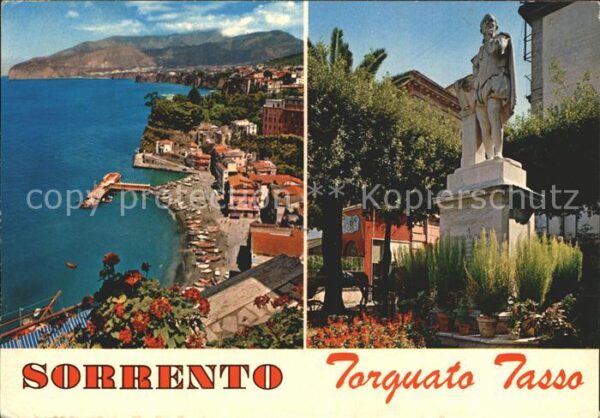 Sorrento Campania Torquato Tasso
