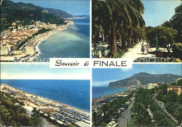 Finale Ligure Panorama Strand