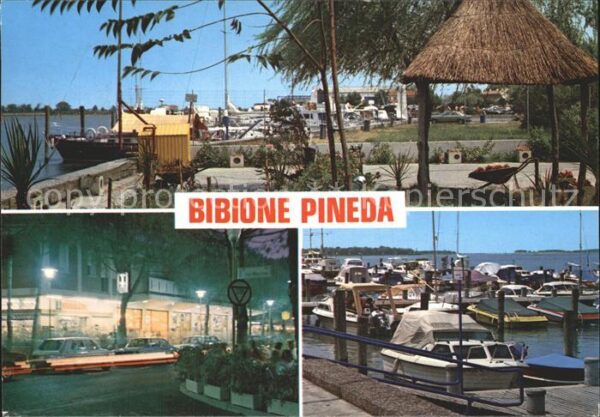 Bibione Strand Bootsanlegestelle Nachaufnahme