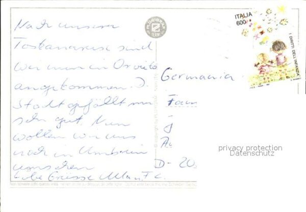 Orvieto Ortsansichten Nachtaufnahme – Bild 2