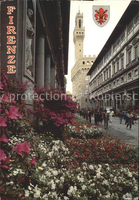 Firenze Florenz Panorama Palazzo Vecchio