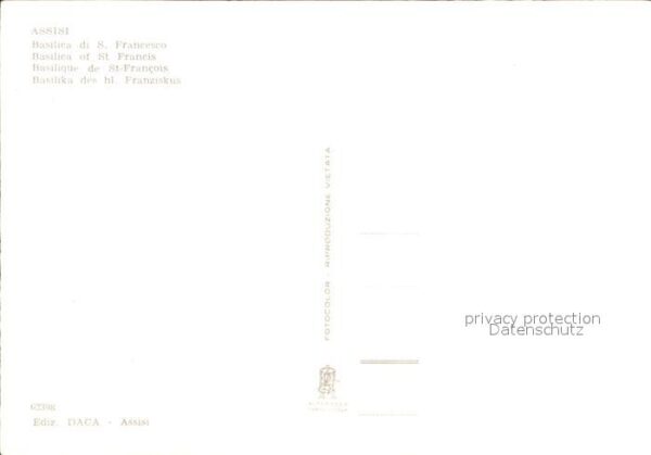 Assisi Umbria Basilica San Francesco – Bild 2