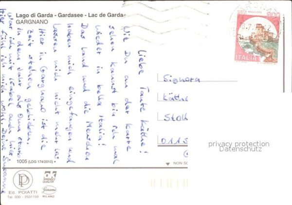 Gargnano Lago di Garda Kirche – Bild 2