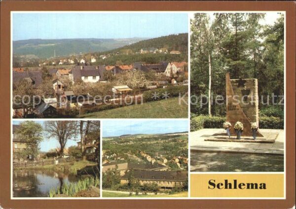 Schlema Bad Mahnmal Parkanlage