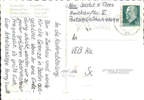 Zwickau Sachsen Ringkaffee – Bild 2