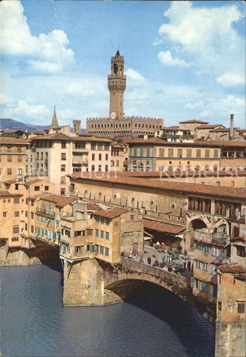 Firenze Florenz Alte Brücke Tur4m Signoria-Palast