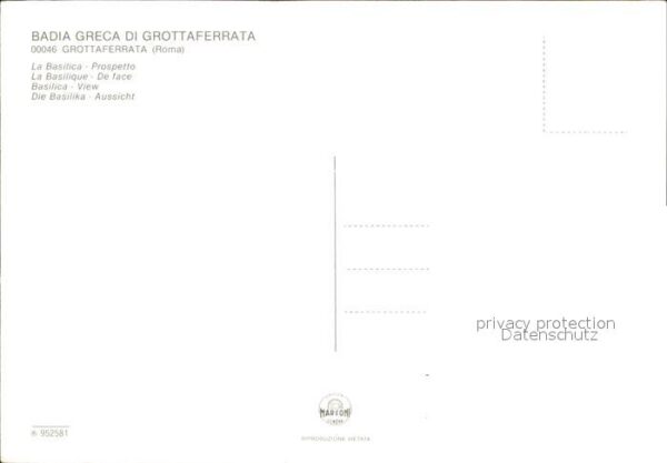 Grottaferrata Basilika – Bild 2