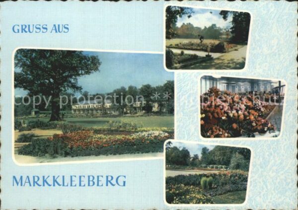 Markkleeberg Park Gebäude Blume