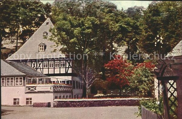 Annaberg-Buchholz Erzgebirge HO-Gaststätte Frohnauer Hammer