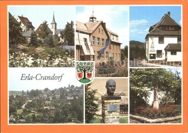 Crandorf Erla Kirche Ernst-Thälmann-Oberschule Rat de